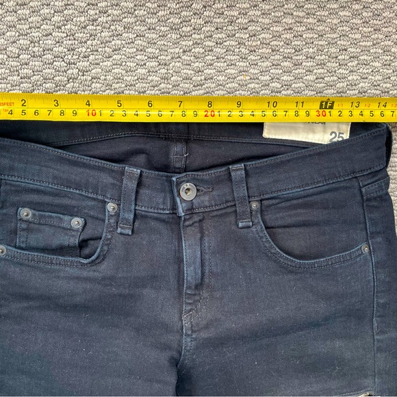 Rag & Bone, Black, Zippers, Size 25 - Picture 4 of 6